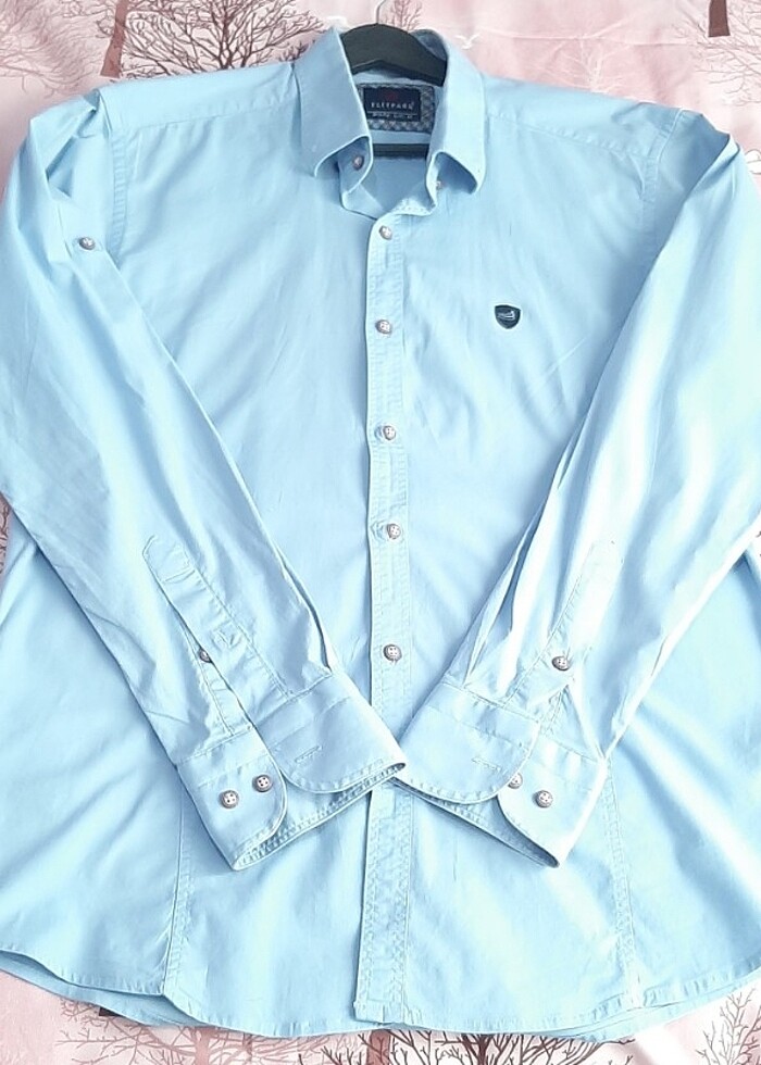 Mavi Erkek Gömleği  - Görsel 2