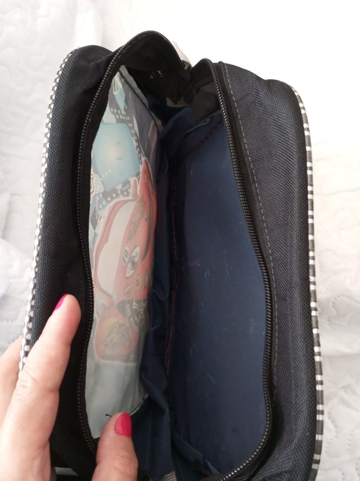 Renkli Mavi Çocuk BeslenmeÇantası - Görsel 3