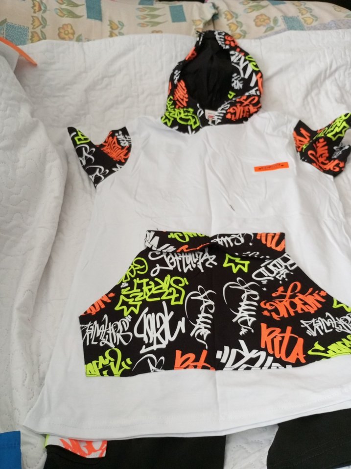 Renkli Baskılı Erkek Çocuk ŞortTakımı - Görsel 2