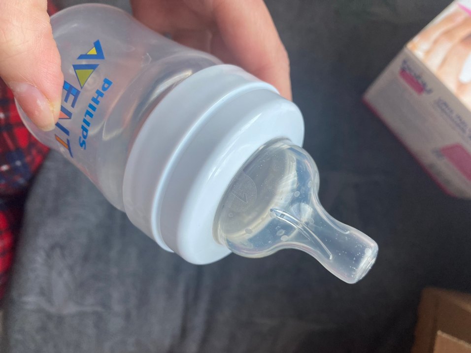 Philips Avent Gri Bebek Biberonu - Görsel 3