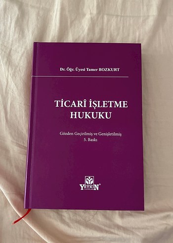 Beden Ticari İşletme Hukuku Kitabı