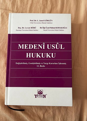 Medeni Usul Hukuku - Görgün&Börü&Kodakoğlu