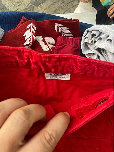 LC Waikiki Kırmızı çocuk etek