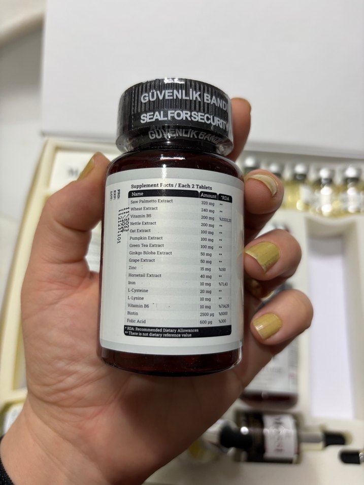 Mosso London Saç Vitaminleri Biotin+Çinko - Görsel 3