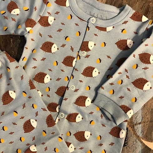 HelloBaby Önden düğmeli pijama takımı