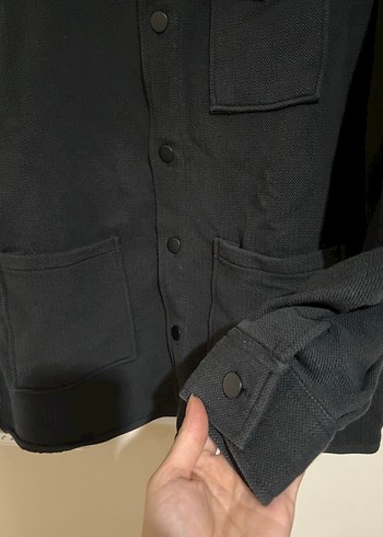 LC Waikiki Siyah Düğmeli Erkek Ceket