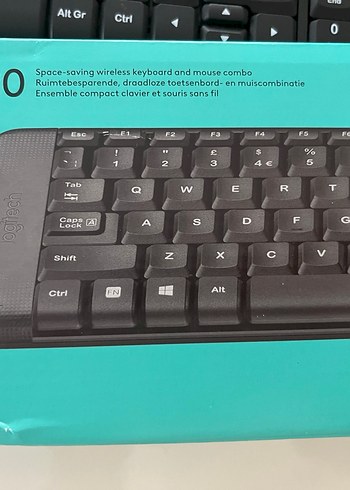 Logitech MK220 Siyah Kablosuz Klavye ve Mouse - Görsel 4