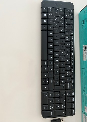 Logitech MK220 Siyah Kablosuz Klavye ve Mouse - Görsel 2