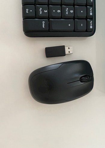 Logitech MK220 Siyah Kablosuz Klavye ve Mouse - Görsel 3