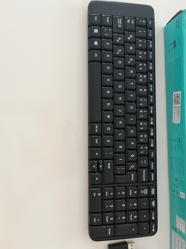 Logitech MK220 Siyah Kablosuz Klavye ve Mouse - Görsel 2