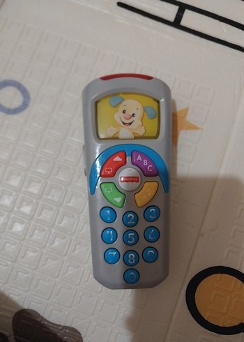 Fisher Price Eğitici Oyuncak Telefon Gri