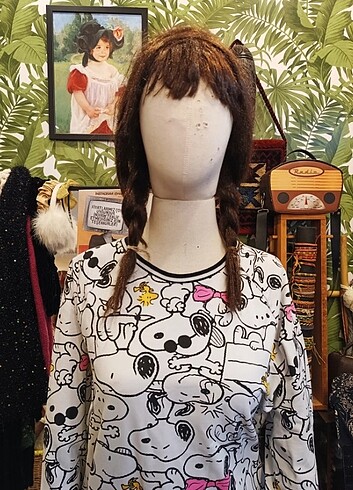 Peanuts Snoopy desenli sweatshirt 