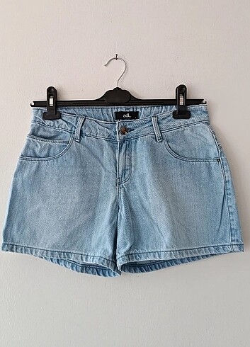 36 Beden ADL marka mavi denim kısa şort
