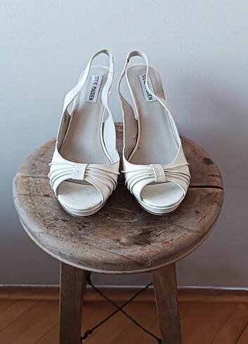 diğer Beden Steve Madden beyaz topuklu açık ayakkabı