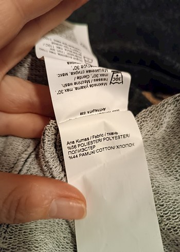 Twist marka antrasit Renk Mini Triko Elbise - Görsel 10