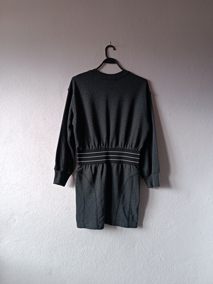 Twist marka antrasit Renk Mini Triko Elbise - Görsel 2