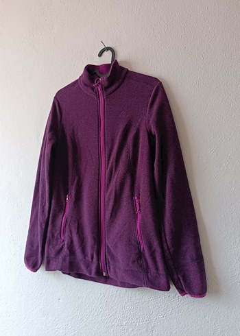 Decathlon Quechua Mor Fermuarlı Polar Sweatshirt - Görsel 9