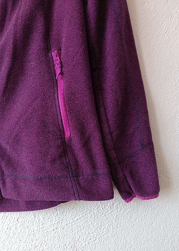 Decathlon Quechua Mor Fermuarlı Polar Sweatshirt - Görsel 6