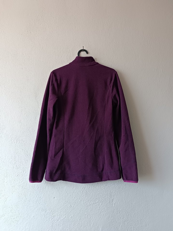 Decathlon Quechua Mor Fermuarlı Polar Sweatshirt - Görsel 2