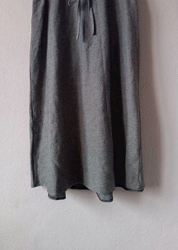 LCW Gri renk jile tarz uzun Hamile Elbise - Görsel 15