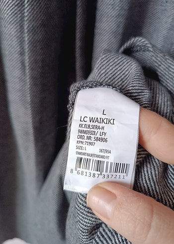 LCW Gri renk jile tarz uzun Hamile Elbise - Görsel 10