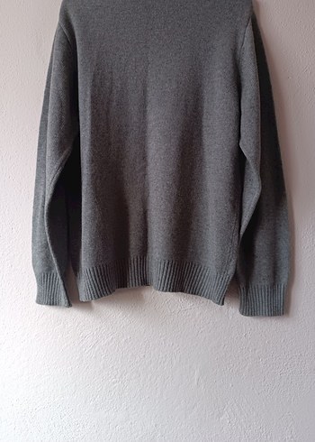 Tweeny Brothers Gri Yün Erkek Kazak - Görsel 8