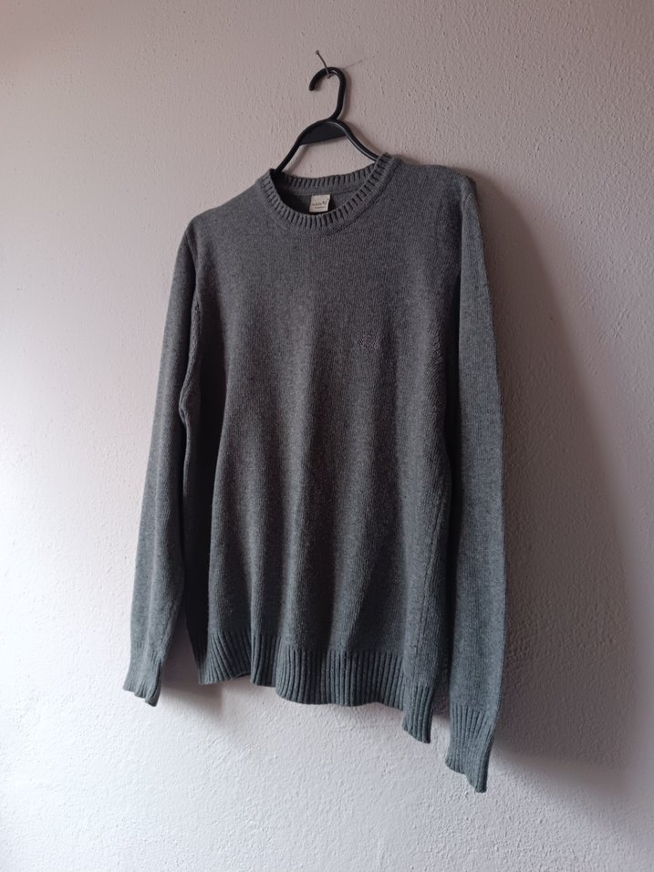 Tweeny Brothers Gri Yün Erkek Kazak - Görsel 4