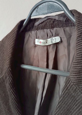 Kahverengi Erkek Kadife Ceket - Görsel 6