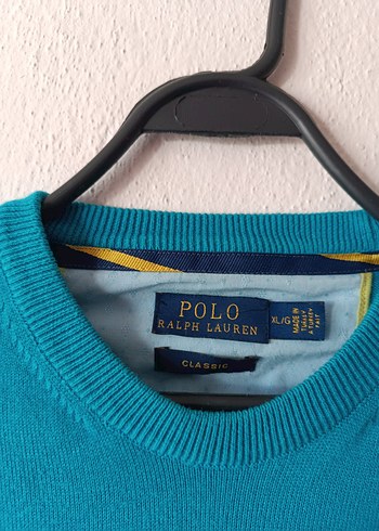 Polo Ralph Lauren Mavi Uzun Kollu Erkek Kazak - Görsel 6