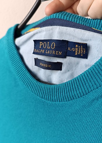 Polo Ralph Lauren Mavi Uzun Kollu Erkek Kazak - Görsel 3