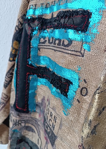 Yurtdışından Özel tasarım kız figürlü salaş kazak - Görsel 12