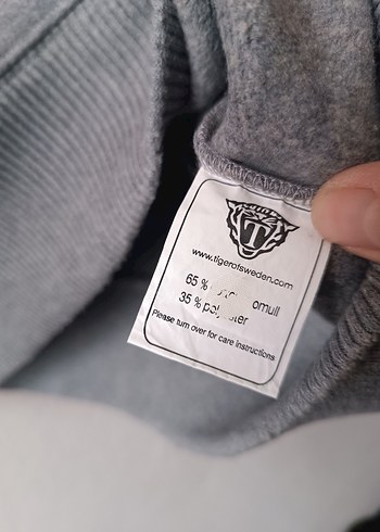 Tiger Of Sweden Gri Renk Uzun Kollu Sweatshirt - Görsel 11