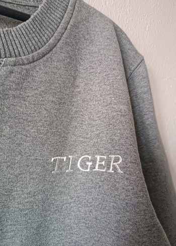 Tiger Of Sweden Gri Renk Uzun Kollu Sweatshirt - Görsel 4