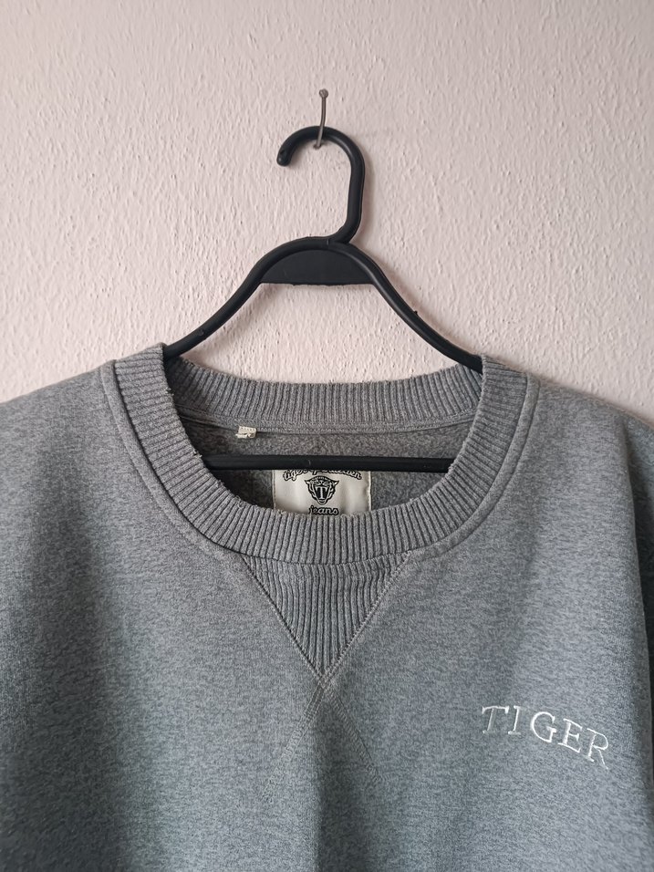 Tiger Of Sweden Gri Renk Uzun Kollu Sweatshirt - Görsel 3