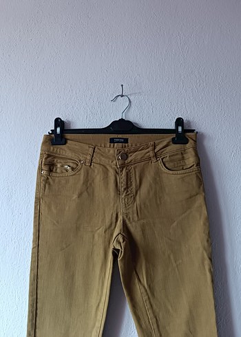 Fabrika marka yağ yeşili pantolon - Görsel 4