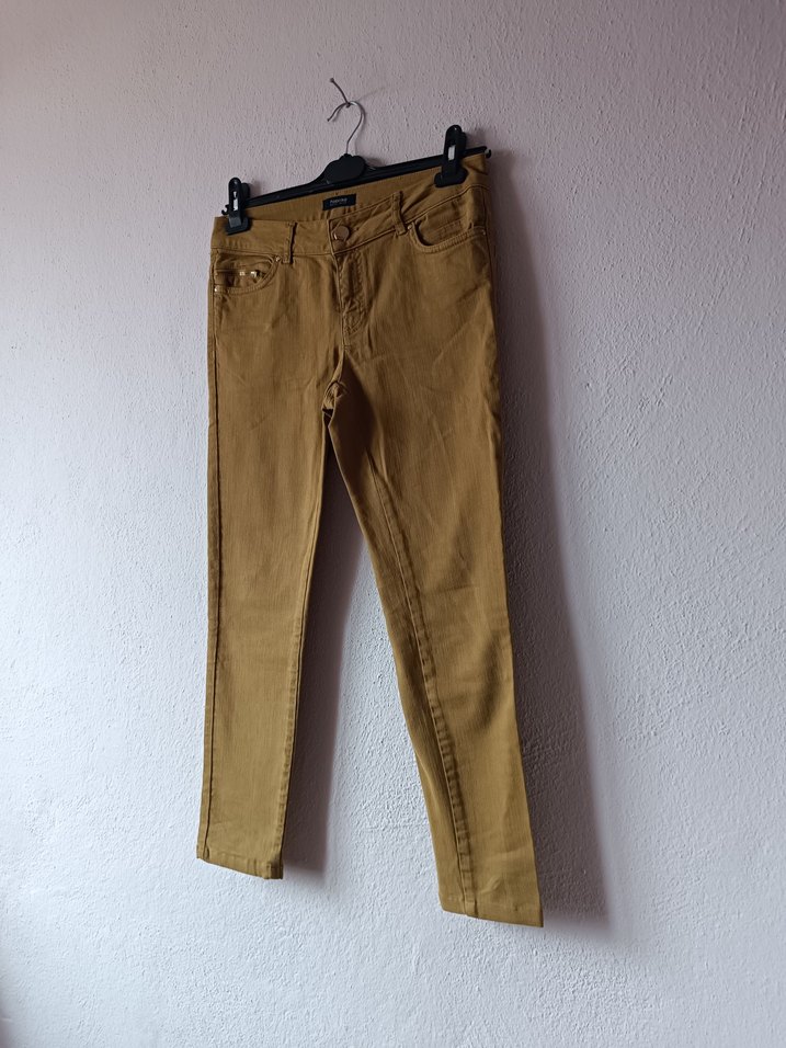 Fabrika marka yağ yeşili pantolon - Görsel 3