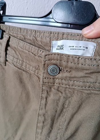 Paulmark Haki Renk  Kargo Pantolon - Görsel 4