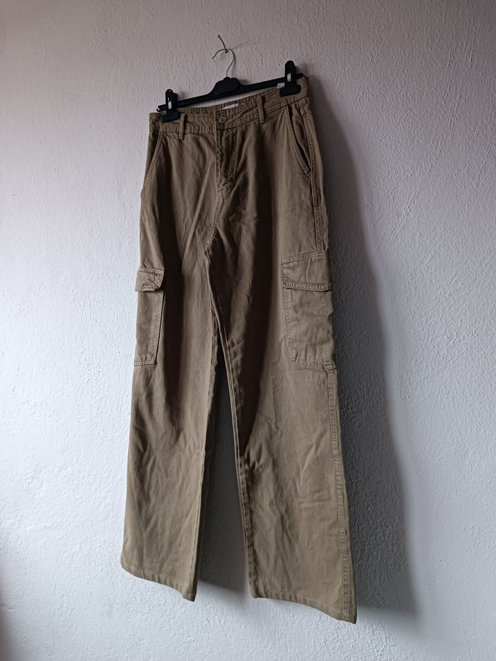 Paulmark Haki Renk  Kargo Pantolon - Görsel 3