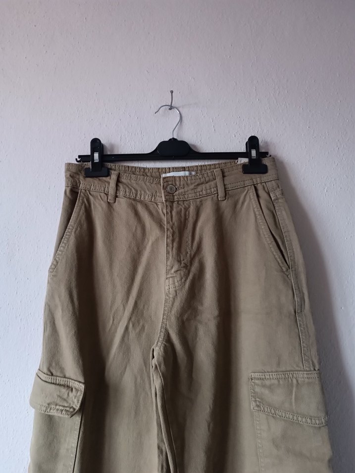 Paulmark Haki Renk  Kargo Pantolon - Görsel 5