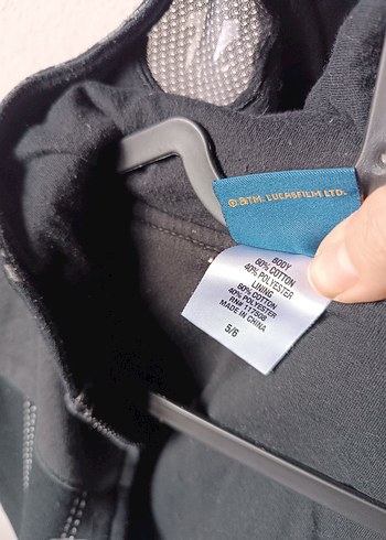 Starwars Darth Vader Erkek Çocuk Siyah Kapşonlu Sweatshirt - Görsel 14