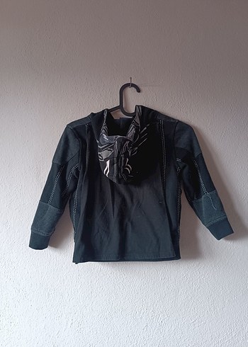 Starwars Darth Vader Erkek Çocuk Siyah Kapşonlu Sweatshirt - Görsel 9