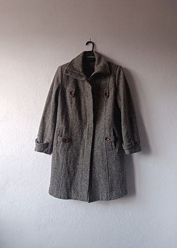 Vintage Love Gri Kislik Vintage Kaban