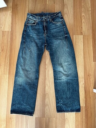 Zara belden kemerli jean