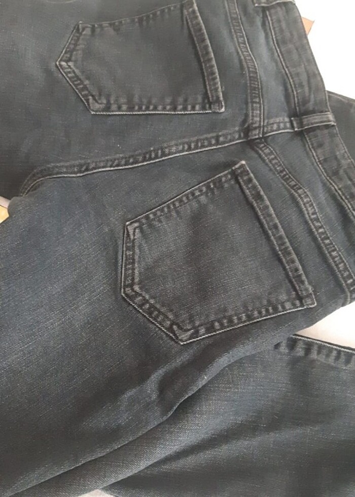 13-14 yaş için kot pantolon - Görsel 4