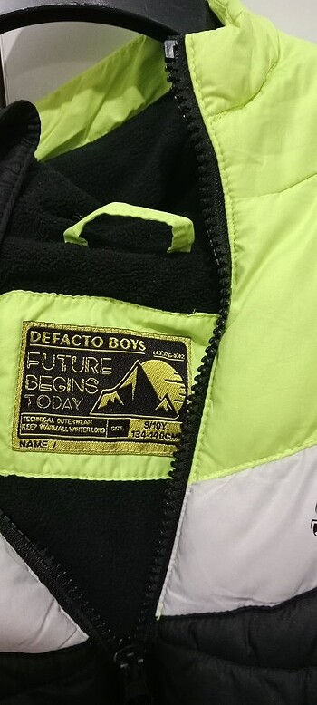 Defacto 9-10 yaş erkek çocuk montu DeFacto boys