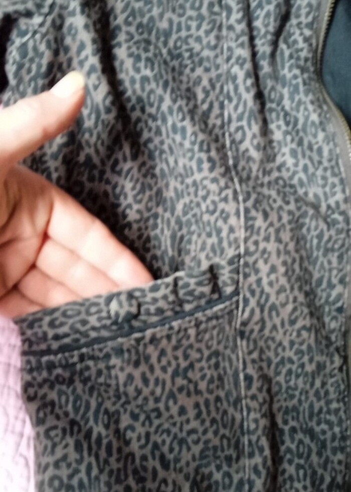 S beden bayan spor ceket - Görsel 5