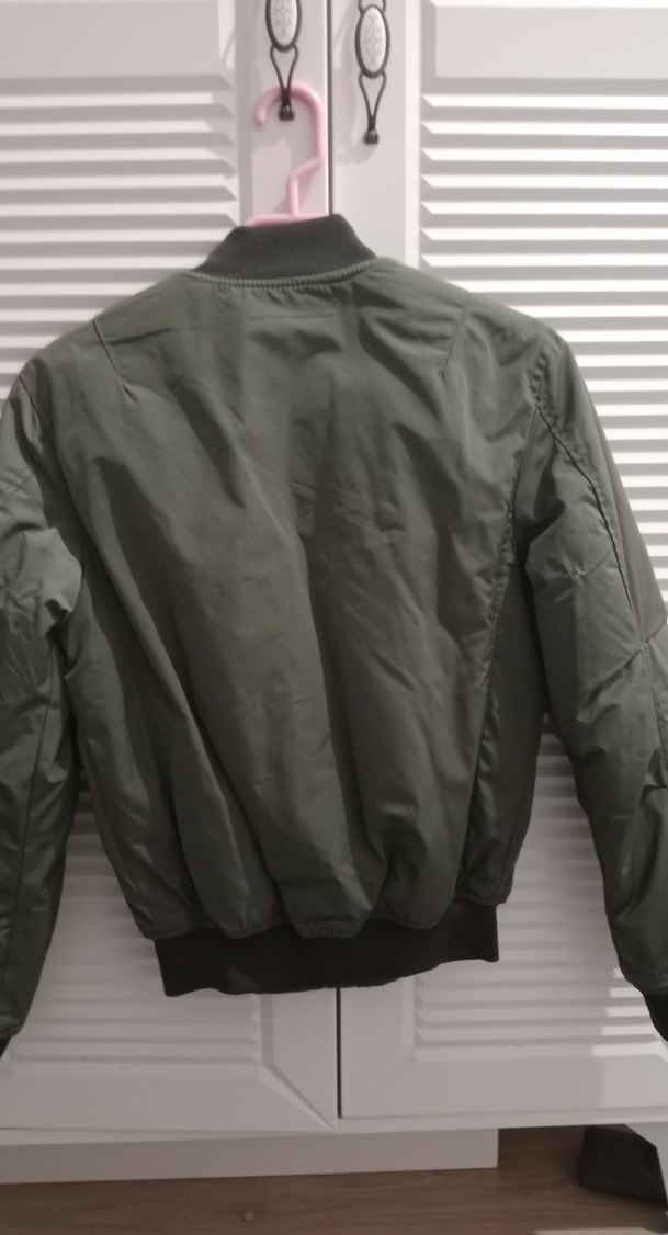 yeşil i Fermuarlı Sokak Stili erkek çocuk mont - Görsel 5