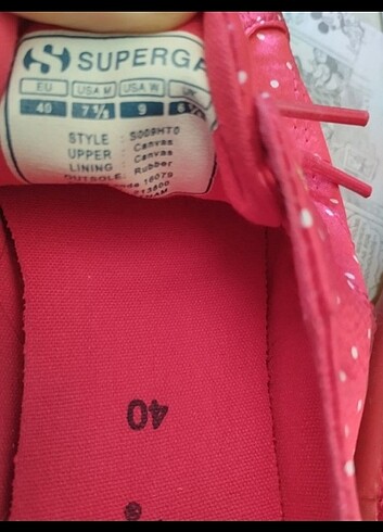 40 Beden SUPERGA SPOR AYAKKABI