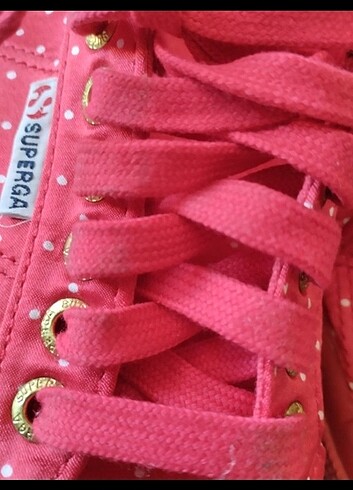 40 Beden kırmızı Renk SUPERGA SPOR AYAKKABI