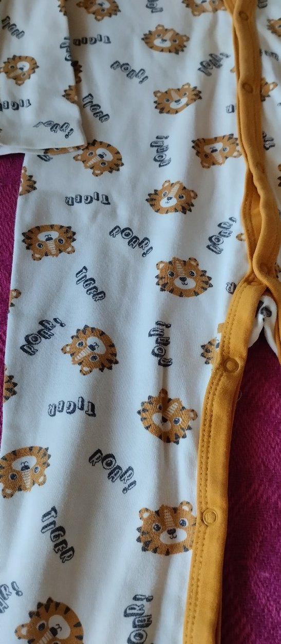 Çocuk Aslan Baskılı Renkli Uyku Tulumu - Görsel 2